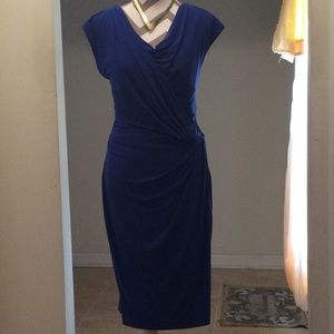 Ladies royal blue Lauren Ralph Lauren dress